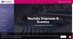 Desktop Screenshot of nautaliaempresas.com